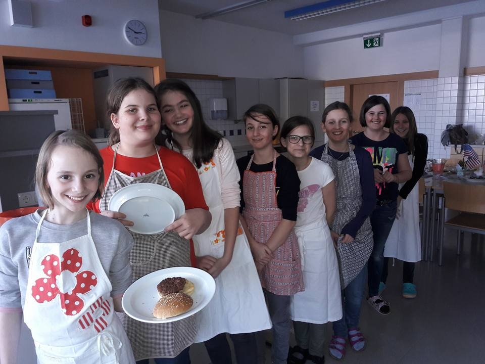 Wir kochen ein amerikanisches Menü