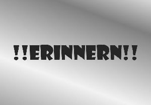 #ERINNERN #GEGEN DAS VERGESSEN #DAS BETRIFFT AUCH MICH
